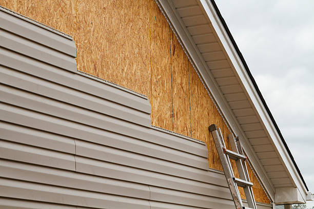 Professional Wood Siding technician working in Brookville, PA